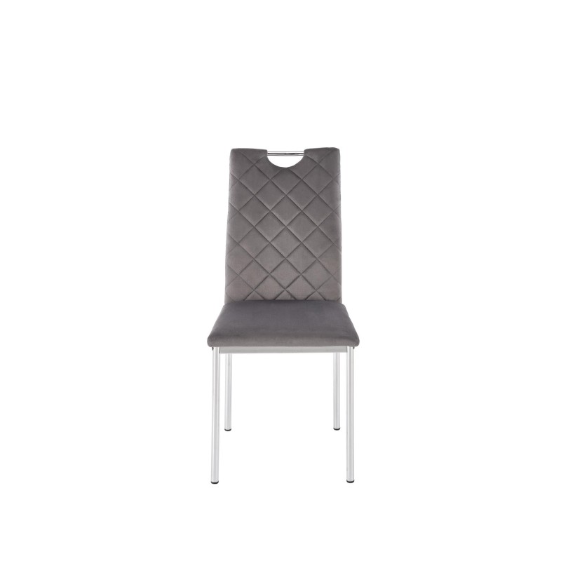 'K578 Ash Grey / Silver Chair' 'K578 Ash Grey / Silver Chair'