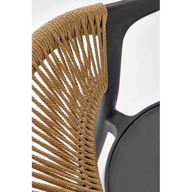 'K582 Black / Natural Chair' 'K582 Black / Natural Chair'