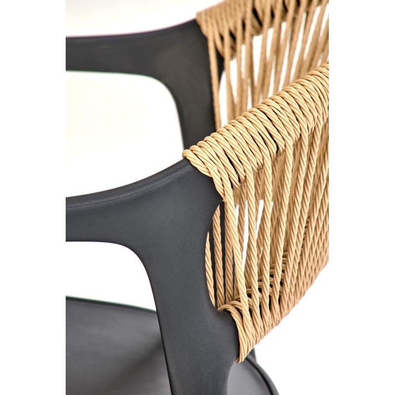 'K582 Black / Natural Chair' 'K582 Black / Natural Chair'