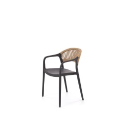 'K582 Black / Natural Chair' 'K582 Black / Natural Chair'
