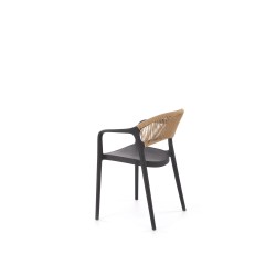 'K582 Black / Natural Chair' 'K582 Black / Natural Chair'