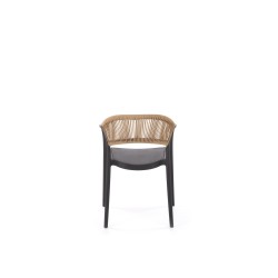 'K582 Black / Natural Chair' 'K582 Black / Natural Chair'