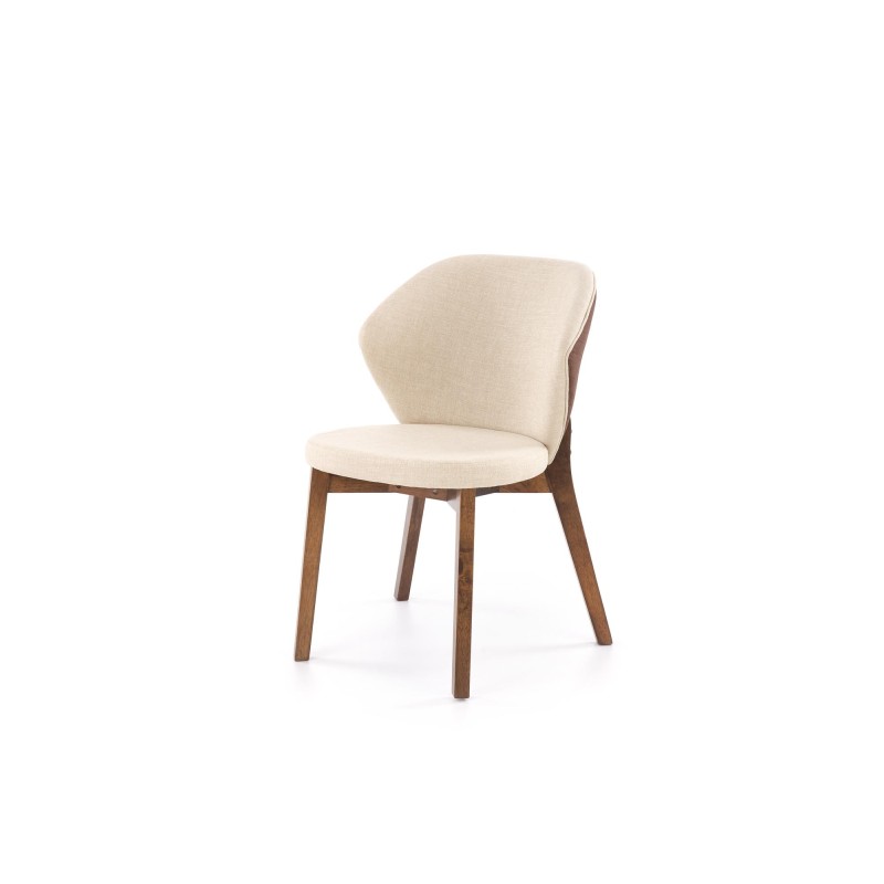'K583 Chair, Walnut / Brown / Beige'