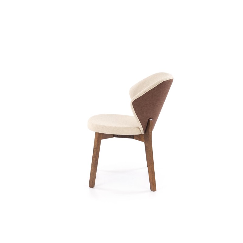 'K583 Chair, Walnut / Brown / Beige' 'K583 Chair, Walnut / Brown / Beige'