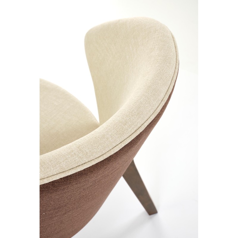 'K583 Chair, Walnut / Brown / Beige' 'K583 Chair, Walnut / Brown / Beige'