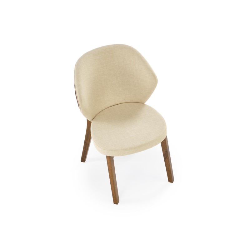 'K583 Chair, Walnut / Brown / Beige' 'K583 Chair, Walnut / Brown / Beige'