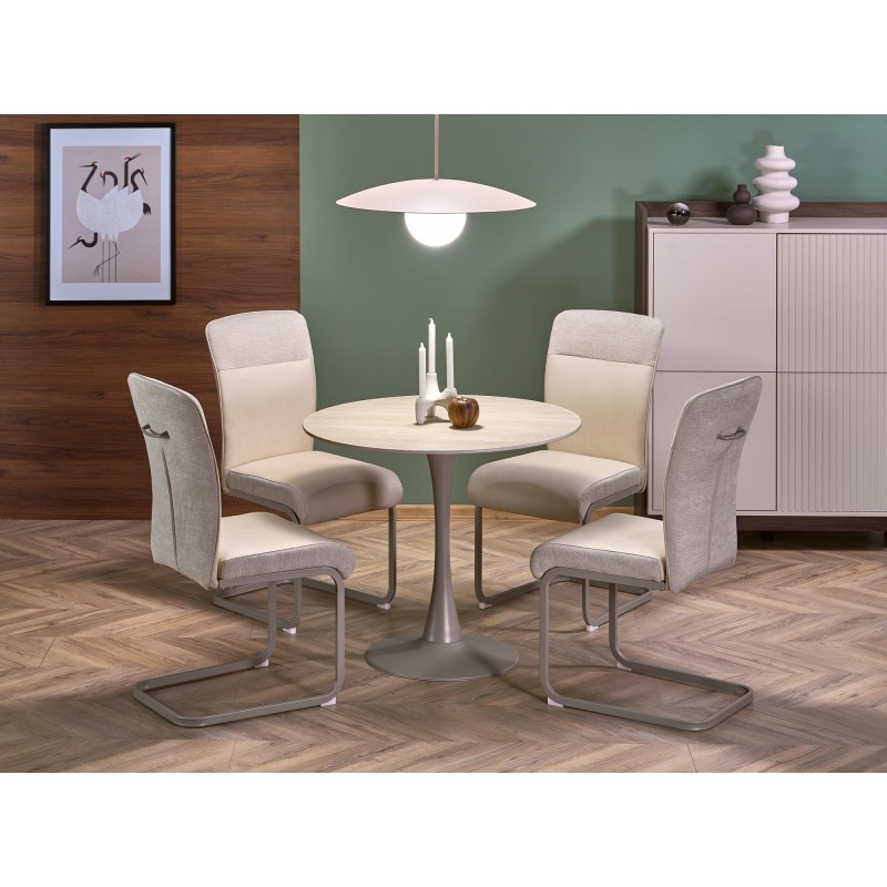 'K584 Beige / Cashmere Chair' 'K584 Beige / Cashmere Chair'