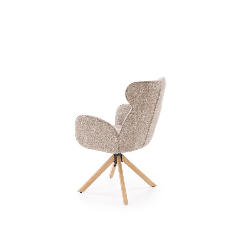 K585 Dark Beige Chair / Natural Oak K585 Dark Beige Chair / Natural Oak