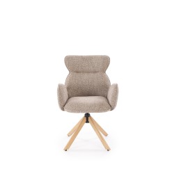 K585 Dark Beige Chair / Natural Oak K585 Dark Beige Chair / Natural Oak