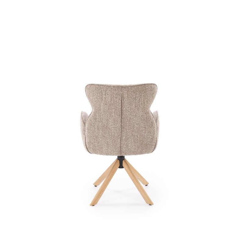 K585 Dark Beige Chair / Natural Oak K585 Dark Beige Chair / Natural Oak