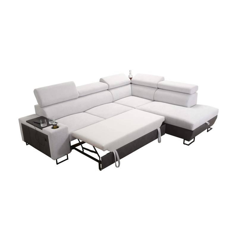 Narożnik Prestige VII z Miękka w dotyku, Freya 210.11 + Tauro 8207 - elegancja i funkcjonalność w jednym Narożnik Prestige VII z Miękka w dotyku, Freya 210.11 + Tauro 8207 - elegancja i funkcjonalność w jednym