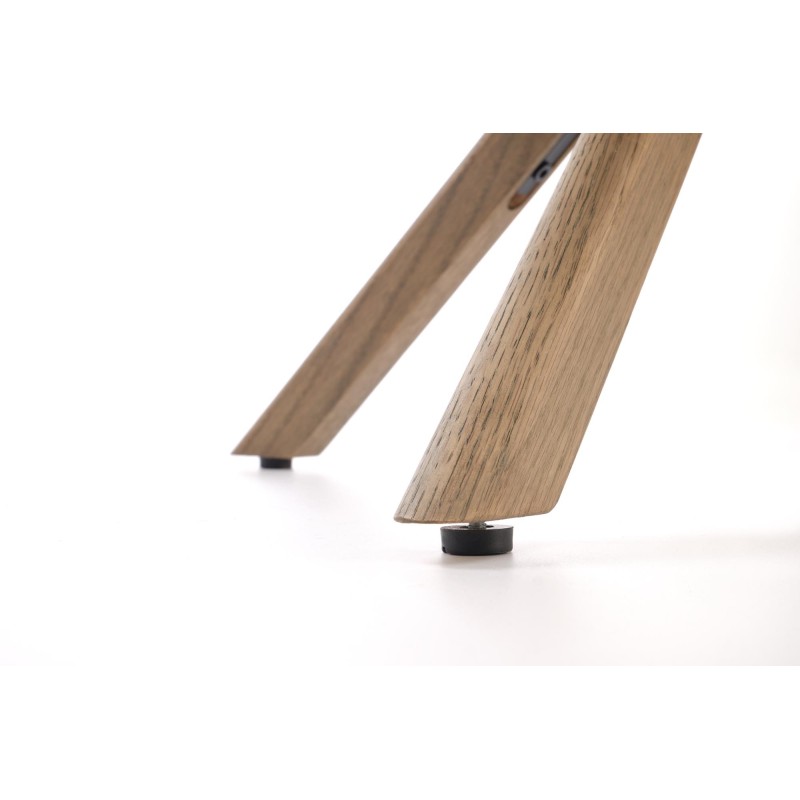 'K585 Dark Beige Chair / Light Walnut' 'K585 Dark Beige Chair / Light Walnut'