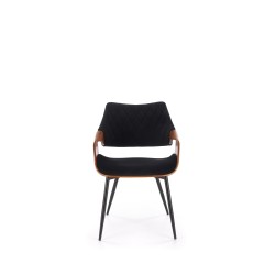 'K586 Chair, Walnut / Black' 'K586 Chair, Walnut / Black'