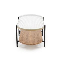 'KAMALA Coffee Table, Natural / Black' 'KAMALA Coffee Table, Natural / Black'