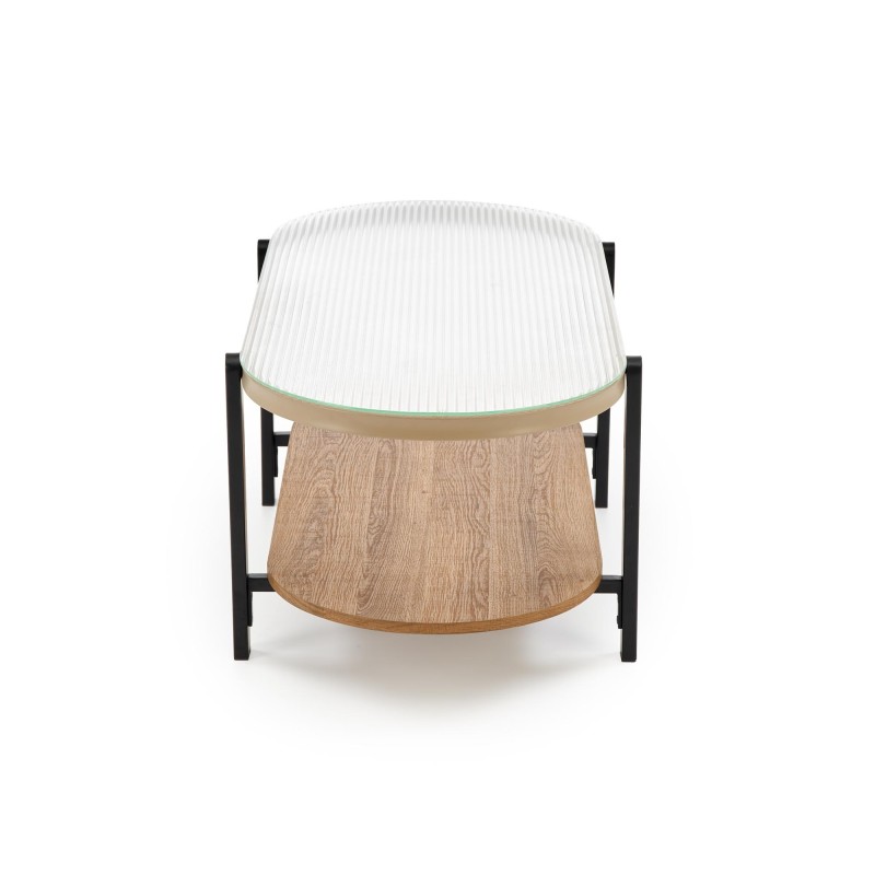'KAMALA Coffee Table, Natural / Black' 'KAMALA Coffee Table, Natural / Black'