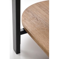 'KAMALA Coffee Table, Natural / Black' 'KAMALA Coffee Table, Natural / Black'