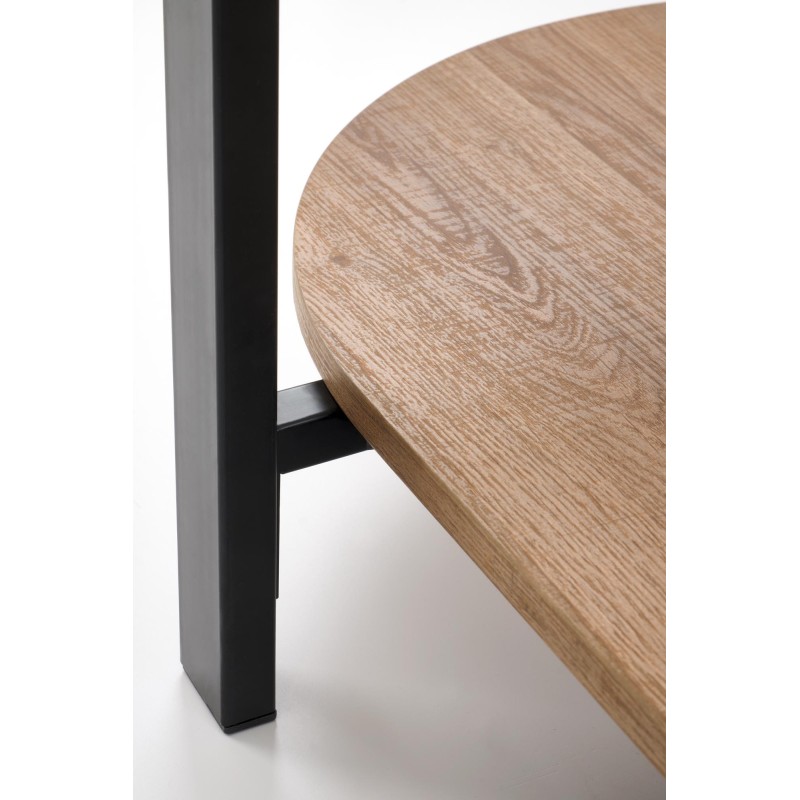 'KAMALA Coffee Table, Natural / Black' 'KAMALA Coffee Table, Natural / Black'