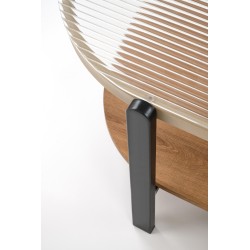 'KAMALA Coffee Table, Natural / Black' 'KAMALA Coffee Table, Natural / Black'