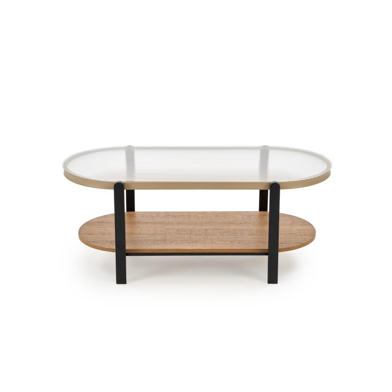 'KAMALA Coffee Table, Natural / Black' 'KAMALA Coffee Table, Natural / Black'