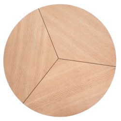 KARIDA ława dąb naturalny/czarny (1p 1szt) KARIDA ława dąb naturalny/czarny (1p 1szt)
