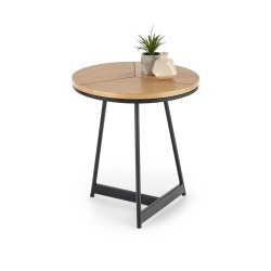 'KARIDA-S Natural Oak/Black Bench'