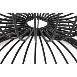 'KIM Coffee Table Top - White Marble, Frame - Black' 'KIM Coffee Table Top - White Marble, Frame - Black'