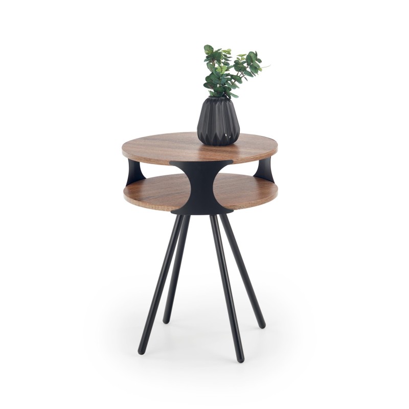 'KIRBY Black Coffee Table / Dark Sonoma Oak' 'KIRBY Black Coffee Table / Dark Sonoma Oak'