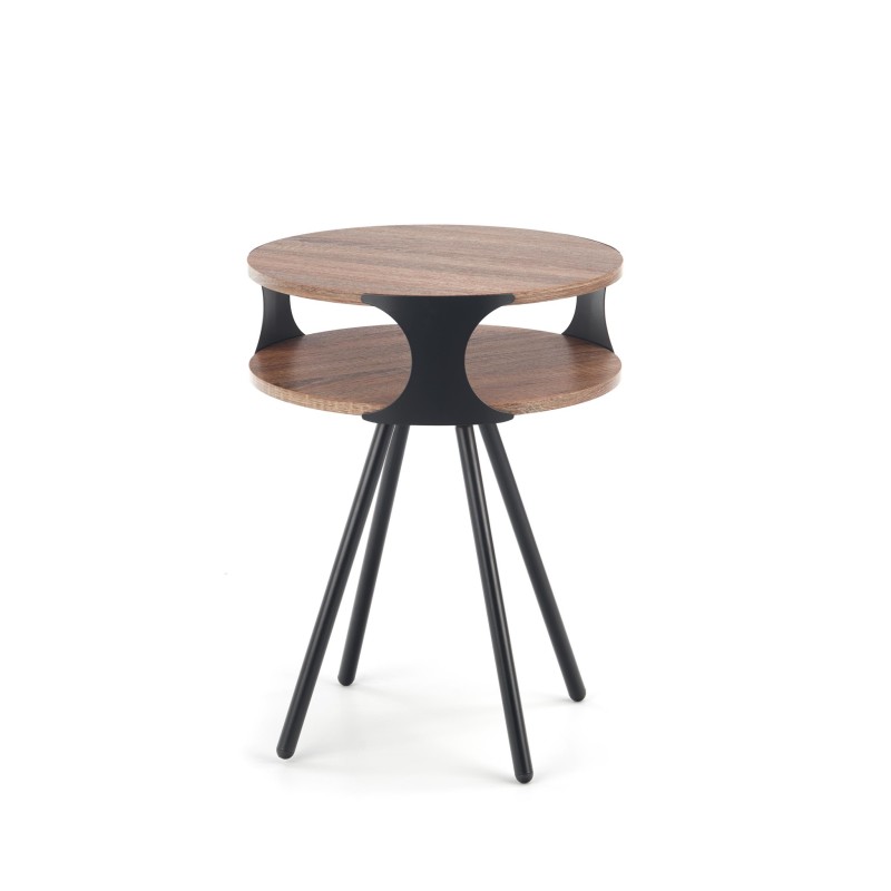 'KIRBY Black Coffee Table / Dark Sonoma Oak' 'KIRBY Black Coffee Table / Dark Sonoma Oak'