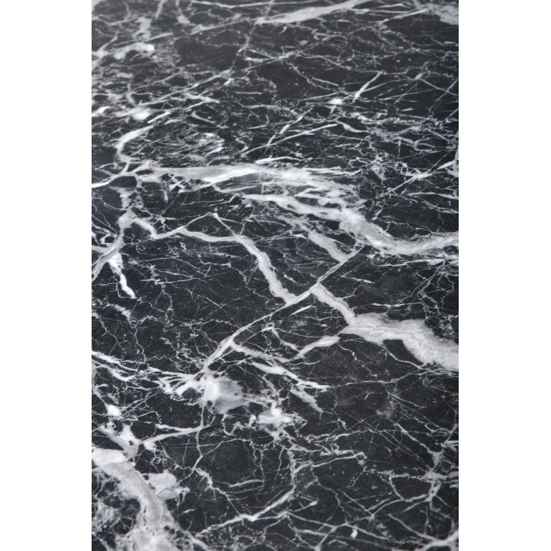 'KONAMI Table, Top - Black Marble, Legs - Gold' 'KONAMI Table, Top - Black Marble, Legs - Gold'