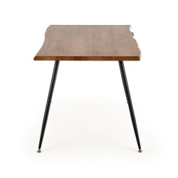 'LARSON Table, Top - Natural, Legs - Black' 'LARSON Table, Top - Natural, Legs - Black'
