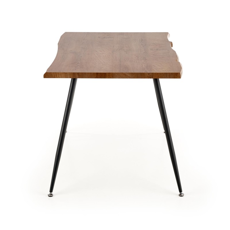 'LARSON Table, Top - Natural, Legs - Black' 'LARSON Table, Top - Natural, Legs - Black'