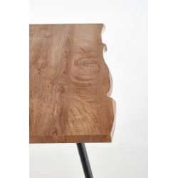 'LARSON Table, Top - Natural, Legs - Black' 'LARSON Table, Top - Natural, Legs - Black'