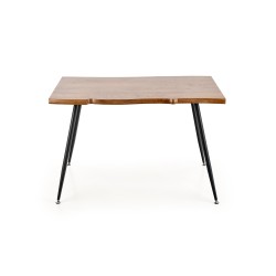 'LARSON Table, Top - Natural, Legs - Black' 'LARSON Table, Top - Natural, Legs - Black'