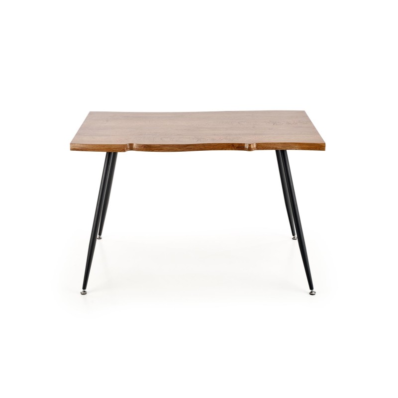 'LARSON Table, Top - Natural, Legs - Black' 'LARSON Table, Top - Natural, Legs - Black'