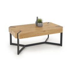 'LAVIDA Golden Oak / Black Coffee Table'