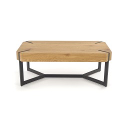 'LAVIDA Golden Oak / Black Coffee Table' 'LAVIDA Golden Oak / Black Coffee Table'