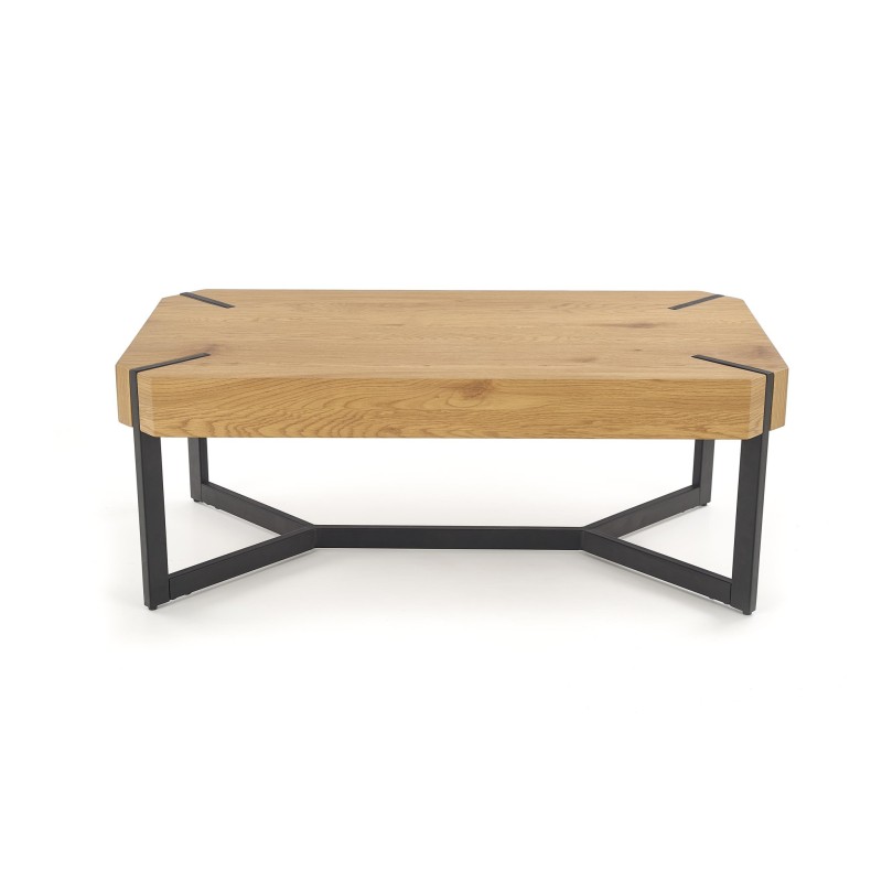 'LAVIDA Golden Oak / Black Coffee Table' 'LAVIDA Golden Oak / Black Coffee Table'