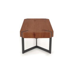 'LAVIDA Walnut / Black Coffee Table' 'LAVIDA Walnut / Black Coffee Table'