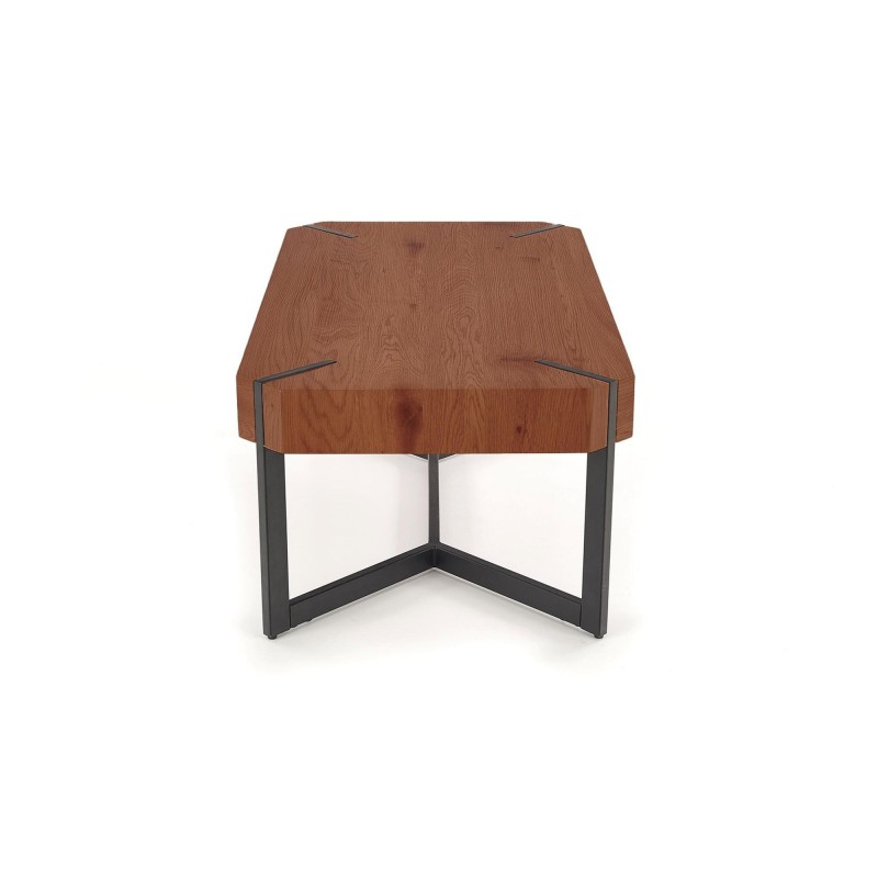 'LAVIDA Walnut / Black Coffee Table' 'LAVIDA Walnut / Black Coffee Table'