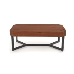 'LAVIDA Walnut / Black Coffee Table' 'LAVIDA Walnut / Black Coffee Table'