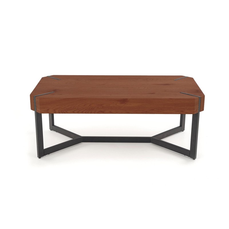 'LAVIDA Walnut / Black Coffee Table' 'LAVIDA Walnut / Black Coffee Table'