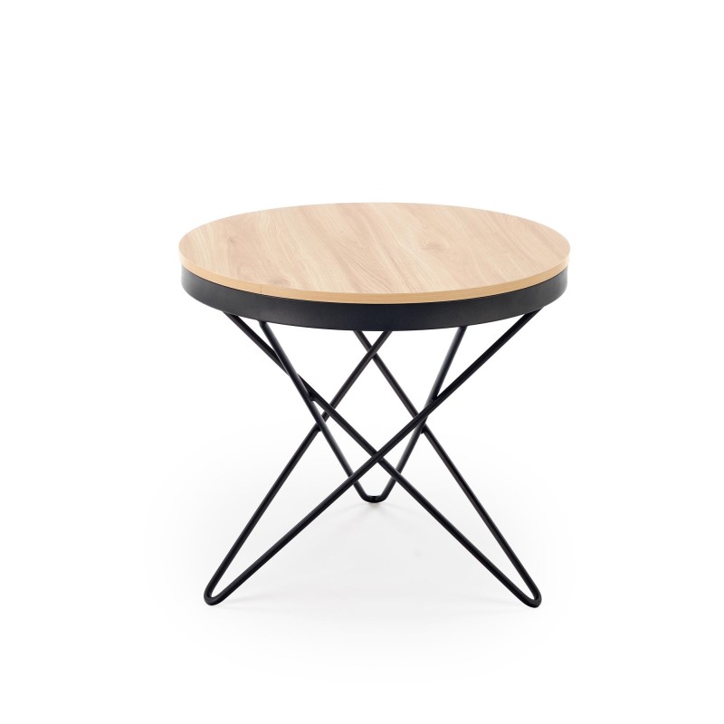 'LEILA Coffee Table, Natural / Black' 'LEILA Coffee Table, Natural / Black'