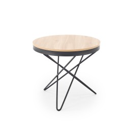 'LEILA Coffee Table, Natural / Black' 'LEILA Coffee Table, Natural / Black'
