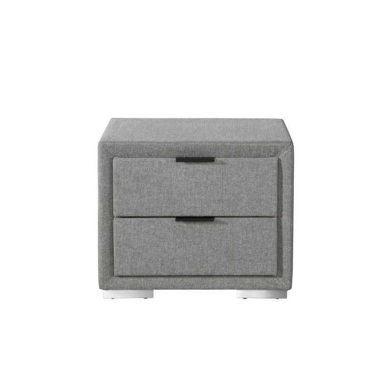 'LEVANTER Ash Grey Nightstand'