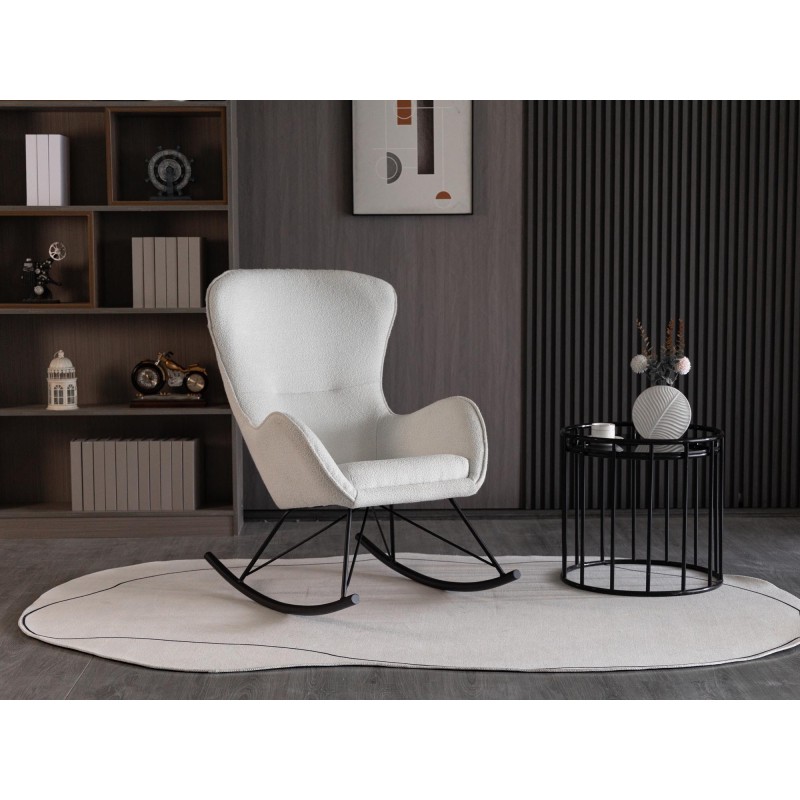 'LIBERTO 3 White Relaxation Armchair' 'LIBERTO 3 White Relaxation Armchair'