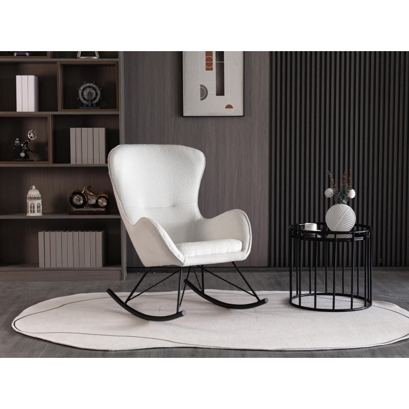 'LIBERTO 3 White Relaxation Armchair' 'LIBERTO 3 White Relaxation Armchair'
