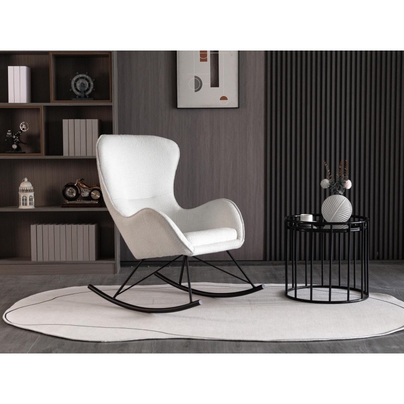 'LIBERTO 3 White Relaxation Armchair' 'LIBERTO 3 White Relaxation Armchair'