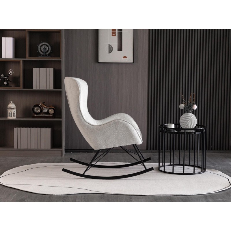 'LIBERTO 3 White Relaxation Armchair' 'LIBERTO 3 White Relaxation Armchair'