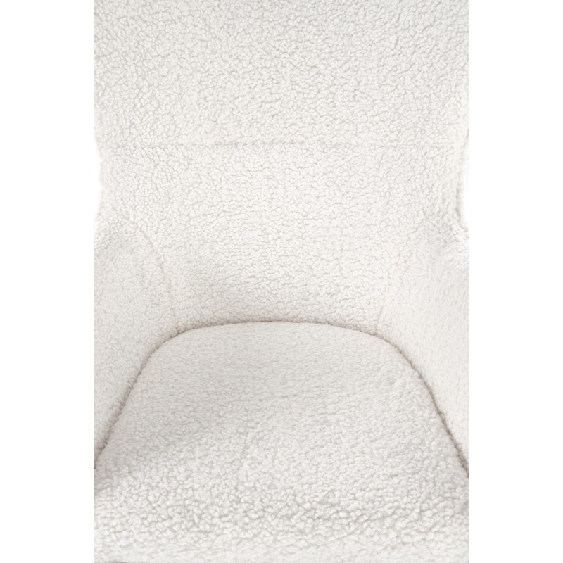 'LIBERTO Cream/Gold Relaxation Armchair' 'LIBERTO Cream/Gold Relaxation Armchair'