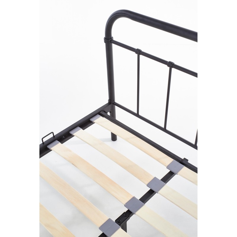 'LINDA 120 Black Bed' 'LINDA 120 Black Bed'